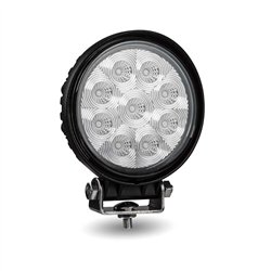 TXTLED-U96 - Stellar Universal Round High Powered LED Work Lamp (9 Diodes) - 1350 Lumens - Flood