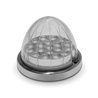 TXTLED-WCA - Clear Amber Watermelon LED with Reflector Cup & Lock Ring (19 Diodes)