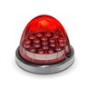 TXTLED-WCR - Clear Red Watermelon LED with Reflector Cup & Lock Ring (19 Diodes)