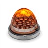 TXTLED-WXAB - Dual Revolution Amber/Blue Watermelon LED with Reflector Cup & Lock Ring (19 Diodes)