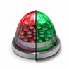 TXTLED-WXRG - Dual Revolution Red/Green Watermelon LED with Reflector Cup & Lock Ring (19 Diodes)