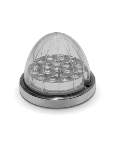 TXTLED-WXRP - Dual Revolution Red/Purple Watermelon LED with Reflector Cup & Lock Ring (19 Diodes)