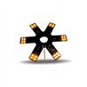 TXTLED-X1A - 8" Star Amber LED for 15" Donaldson & Vortox Air Breather (24 Diodes)
