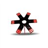 TXTLED-X1R - 8" Star Red LED for 15ö Donaldson & Vortox Air Breather (24 Diodes)