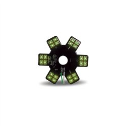 TXTLED-X3G - 5" Star Green LED for 13" Donaldson Air Breather (24 Diodes)"