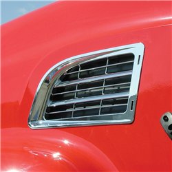 TXTM-1109 - Mack Granite Chrome Intake Grille - Driver Side