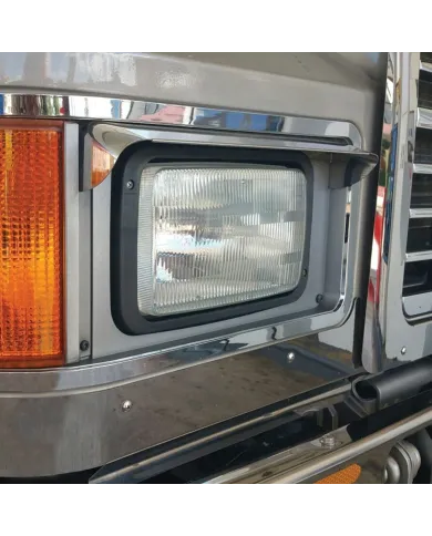 TXTM-1203 - Mack CH Single Headlight Visor - Set Forward Axle