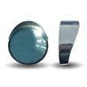 TXTM-2000 - Chrome Plastic 8" Convex Mirror Visor