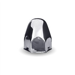 TXTNUT-B1 - Chrome Metal Bullet Style 2ö Nut Cover