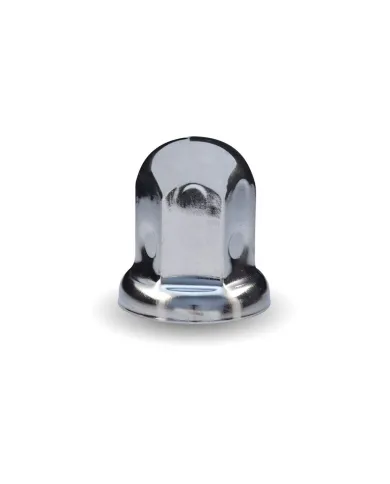 TXTNUT-F1 - Chrome Metal 33mm Nut Cover with Flange