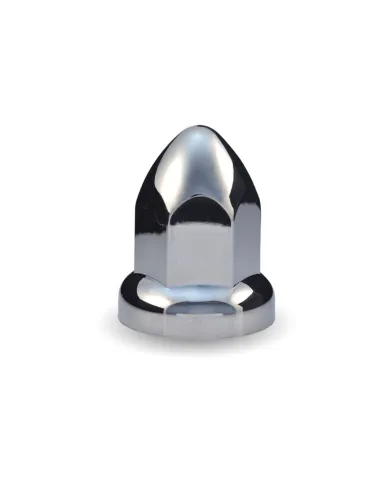 TXTNUT-F2 - Chrome Plastic 33mm Nut Cover with Flange