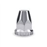 TXTNUT-F2T - Chrome Plastic 33mm Threaded Nut Cover with Flange