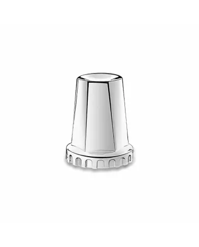 TXTNUT-MF2T - Chrome Plastic Mag Style 33mm Threaded Nut Cover with Flange