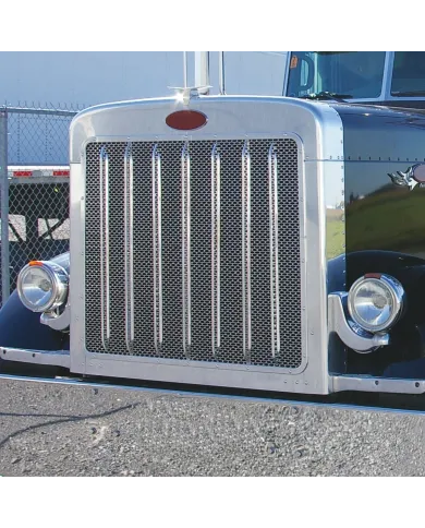 TXTP-1124 - Peterbilt 379 Extended Hood Front Grill with Oval Punchouts (18 Ga.)