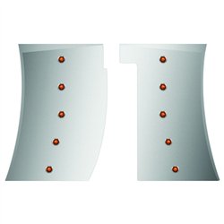 TXTP-13120L - Peterbilt 389 Deluxe Cowl Panel with 10 Button LEDs (2014+)