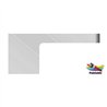 TXTP-1358 - Peterbilt 379 Paintable Aluminum “Southern Style” 6" Deep Cowl/Cab Panel