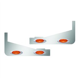 TXTP-15119LM - Peterbilt 389 63" Sleeper Extension Panel with 4 G4 LEDs (2014+)