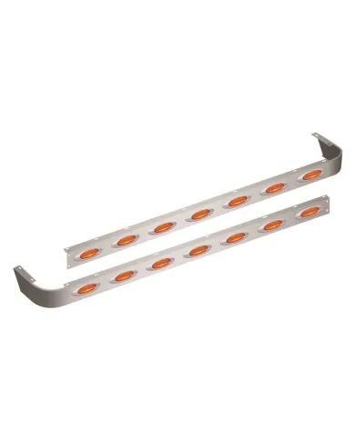 TXTP-15120LM - Peterbilt 389 63" Sleeper Panel for Extender with 14 G4 LEDs (2014+)