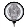 UP32668-Black "Billet" Style Groove Headlight H4 Bulb With 34 White LED
