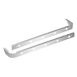 TXTP-1571 - Peterbilt 389 70" Sleeper Panel for Extender with 10 Slotted Light Holes (2007 - 2011)