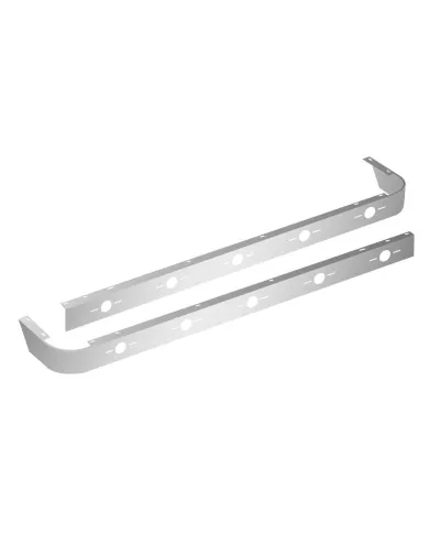 TXTP-1571 - Peterbilt 389 70" Sleeper Panel for Extender with 10 Slotted Light Holes (2007 - 2011)