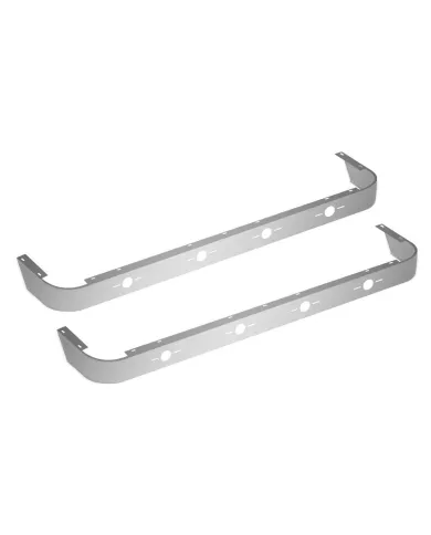 TXTP-1588 - Peterbilt 389 63" Sleeper Panel without Extender with 8 Slotted Light Holes (2007 - 2011)