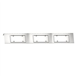 TXTP-1703 - Peterbilt 388 - 389 License Plate / Tag Swing Plate - 3 Plates
