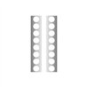 TXTP-1847 - Peterbilt 389 15" Premium Rear Air Cleaner Light Bar with 8 X 2" Light Holes (2013+)