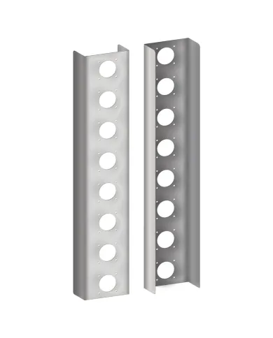 TXTP-1855 - Peterbilt 389 Standard Front Air Cleaner Light Bar with 16 Slotted Light Holes (2005+)