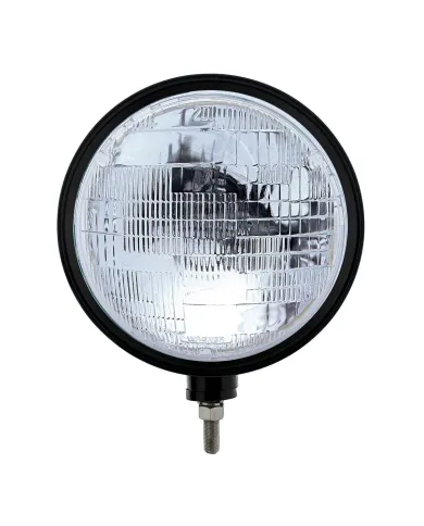 UP32671-Black "Billet" Style Groove Headlight H6014 Bulb
