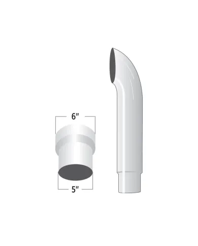 TXTSK65-CO36 - 6 - 5" Reduced Curved O.D. Stack - 36""