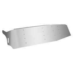 TXTSUN-F1 - 15" FTL Flat Top Sunvisor (1991+) - Cab Mounted Mirrors