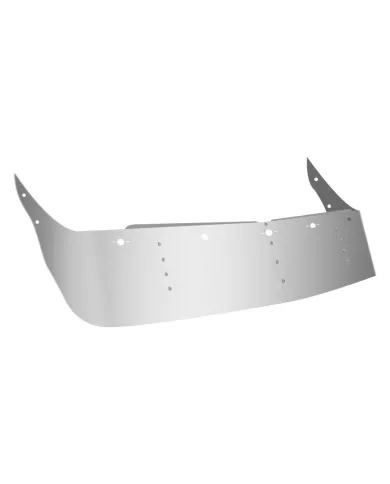 TXTSUN-F19 - 16 Freightliner Columbia & Century Class Mid Roof Sunvisor with 5 Slotted Light Holes (2005+)"