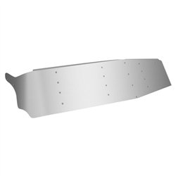 TXTSUN-F2 - 15" FTL Flat Top Sunvisor (1991+) - Door Mounted Mirrors