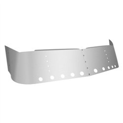 TXTSUN-F22 - 16 Freightliner Columbia & Century Class Mid Roof Sunvisor with 10 X 2" Light Holes (2004-)"