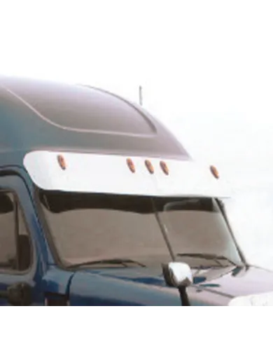 TXTSUN-F26 - 15 1/2" Freightliner Cascadia Day Cab Sunvisor (2008-2013)