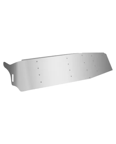 TXTSUN-F3 - 15" FTL Fiberglass Replacement Flat Top Sunvisor (1991+) - Cab Mounted Mirrors