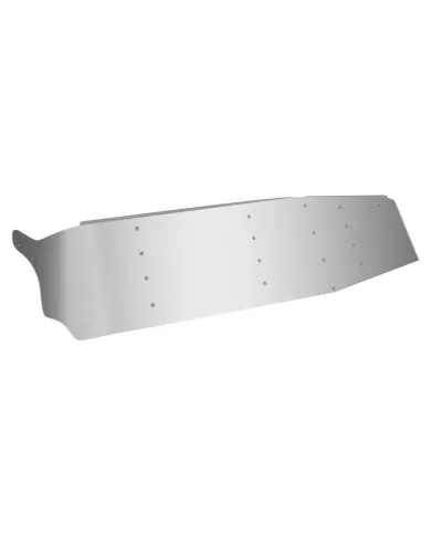 TXTSUN-F4 - 15" FTL Fiberglass Flat Top Sunvisor (1991+) - Door Mounted Mirrors