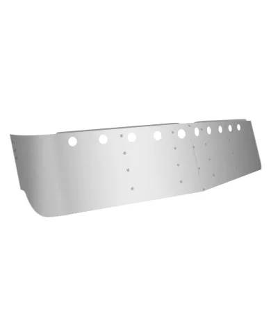 TXTSUN-F5 - 16" FTL Condo Sunvisor with 10x2" Light Holes (1991+)