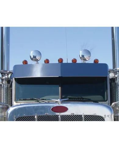 TXTSUN-P25 - 14" Boltless Pet. 379 Standard Cab Sunvisor (1987+)
