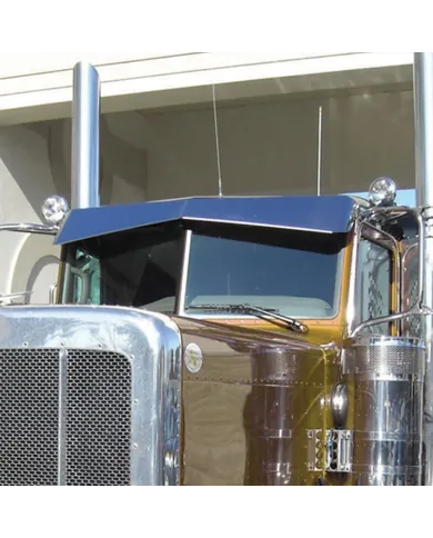 TXTSUN-P26 - 13 Bowtie Boltless Peterbilt 379 Standard Cab Sunvisor (2005 - 2007)"