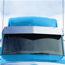 TXTSUN-P27 - 15" Peterbilt 579 Ultra Cab Sunvisor with 5 Slotted Light Holes