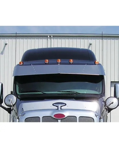 TXTSUN-P28 - 15 1/2" Peterbilt 387-587 Sunvisor (2000+)