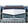 TXTSUN-P3 - 16" Slammed Stainless Steel Peterbilt 379 Sunvisor