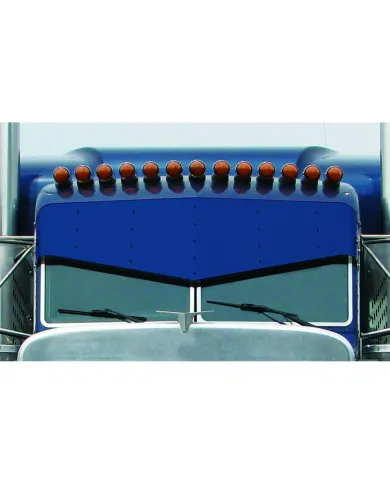 TXTSUN-P4 - 16" Slammed Paintable AL Pet. 379 Sunvisor