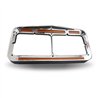 TXTU-1029A - Universal Rectangular Flatline Headlight Bezel - Amber