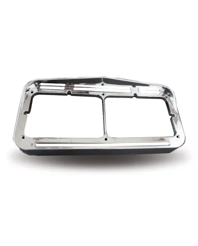 TXTU-1029W - Universal Rectangular Flatline Headlight Bezel - White