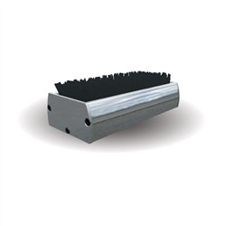 TXTU-1400 - Chromed Boot Brush (No LEDs) - Black Bristles