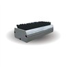 TXTU-1400 - Chromed Boot Brush (No LEDs) - Black Bristles