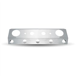 TXTU-1601 - Universal Trailer Service Box with 2 x 4" & 5 x 2" Round Light Holes with Open Back